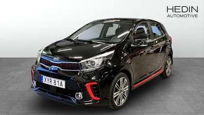 Svart Begagnad 2020 Kia Picanto GT-Line Halvkombi | 120 000 kr (Marknadspris)