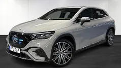 Svart Begagnad 2024 Mercedes EQE350 AMG line SUV | 869 000 kr (Dyr)