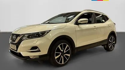 Vit Begagnad 2019 Nissan Qashqai SUV | 159 900 kr (Marknadspris)