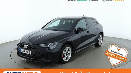 Svart Begagnad 2021 Audi A3 Sportback e-tron S-Line Halvkombi | 258 000 kr (Superpris)