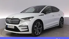 Vit Begagnad 2023 Skoda Enyaq iV RS SUV | 474 900 kr (Marknadspris)