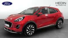 Röd (red) Begagnad 2022 Ford Puma Gen-E Titanium Halvkombi | 199 900 kr