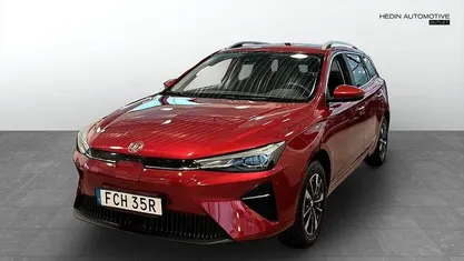 Röd Begagnad 2022 MG MG5 EV Comfort Kombi | 169 400 kr (Bra pris)