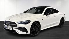 Vit (white) Begagnad 2024 Mercedes CLE300 AMG line Sportkupé | 679 000 kr (Marknadspris)