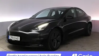 Svart Begagnad 2021 Tesla Model 3 Long Range AWD Sedan | 319 990 kr (Marknadspris)