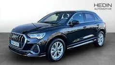 Svart (black) Begagnad 2023 Audi Q3 S-Line SUV | 449 900 kr (Lite dyr)