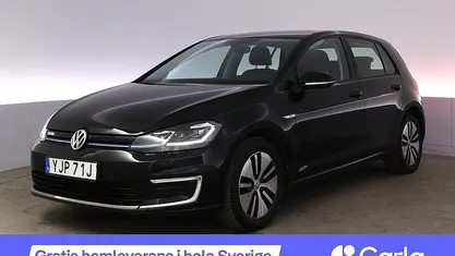Svart Begagnad 2020 VW e-Golf Halvkombi | 197 990 kr (Marknadspris)