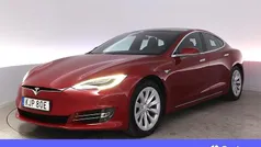 Röd Begagnad 2019 Tesla Model S Standard Range Halvkombi | 304 900 kr (Marknadspris)