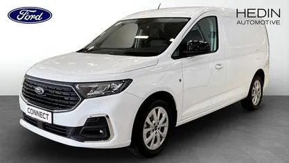 Frozen white Ny 2025 Ford Transit Connect Limited Minibuss | 414 600 kr (Bra pris)
