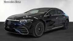 Svart (black) Ny 2025 Mercedes EQS450+ Sedan | 1 293 900 kr (Marknadspris)
