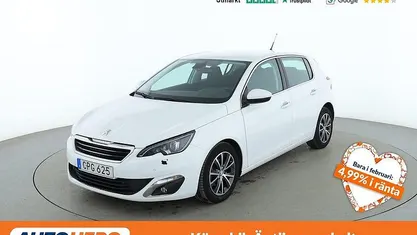 Vit Begagnad 2015 Peugeot 308 Allure Halvkombi | 133 000 kr (Marknadspris)