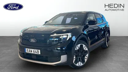 Svart Ny 2025 Ford Explorer Extended Range SUV | 514 900 kr (Marknadspris)