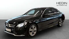 Svart (black) Begagnad 2018 Mercedes C220 Sedan | 294 900 kr (Marknadspris)