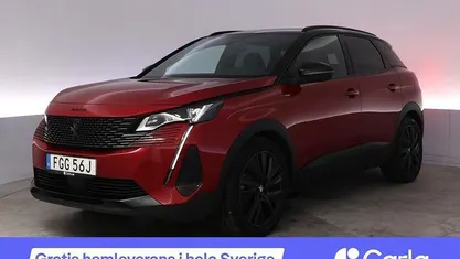 Röd Begagnad 2022 Peugeot 3008 GT SUV | 254 990 kr (Marknadspris)