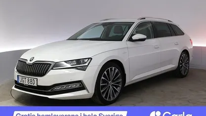 Vit Begagnad 2020 Skoda Superb LAURIN & KLEMENT Kombi | 279 990 kr (Marknadspris)