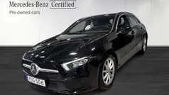 Svart Begagnad 2018 Mercedes A180 AMG Halvkombi | 209 900 kr (Marknadspris)