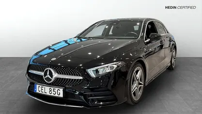 Svart Begagnad 2021 Mercedes A180 AMG Kombi | 249 900 kr (Marknadspris)