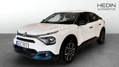 Vit (white) Begagnad 2022 Citroën e-C4 Feel Halvkombi | 209 800 kr (Marknadspris)