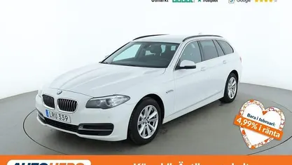Vit Begagnad 2014 BMW 520 Kombi | 142 000 kr (Marknadspris)