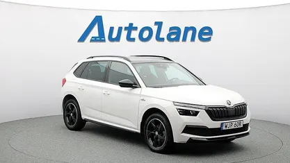 Candy white Begagnad 2022 Skoda Kamiq Monte Carlo SUV | 249 900 kr (Marknadspris)