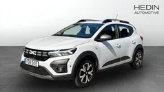 Vit (white) Begagnad 2022 Dacia Sandero Expression Halvkombi | 169 800 kr (Marknadspris)