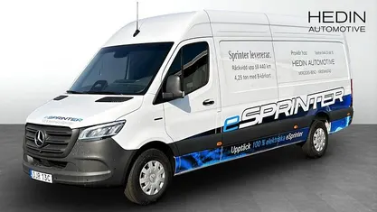 Vit Begagnad 2024 Mercedes E-Sprinter Van | 699 900 kr (Superpris)