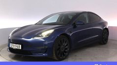Begagnad 2022 Tesla Model 3 Long Range AWD Sedan | 310 900 kr (Bra pris)