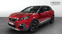 Röd Begagnad 2017 Peugeot 3008 GT-line SUV | 189 900 kr (Dyr)