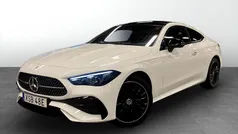 Vit (white) Begagnad 2024 Mercedes CLE300 AMG line Sportkupé | 699 000 kr (Marknadspris)