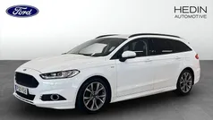 Vit (white) Begagnad 2017 Ford Mondeo ST-Line Kombi | 169 900 kr (Marknadspris)