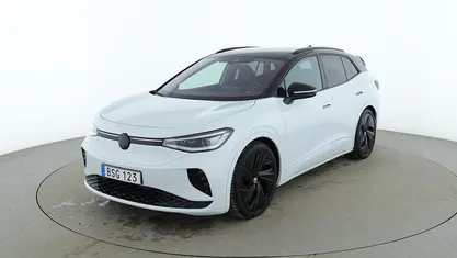Vit Begagnad 2021 VW ID.4 GTX SUV | 347 000 kr (Bra pris)
