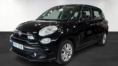Svart (black) Begagnad 2017 Fiat 500L Pop Minibuss | 109 900 kr