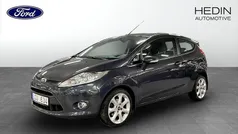 Grå Begagnad 2011 Ford Fiesta Titanium Halvkombi | 59 500 kr (Dyr)