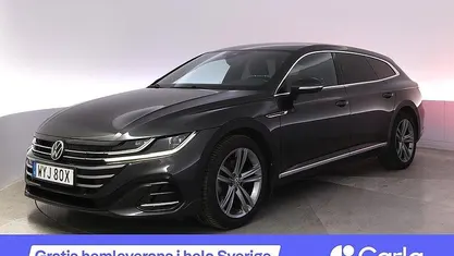 Mörkgrå Begagnad 2021 VW Arteon R-line Kombi | 305 990 kr (Marknadspris)