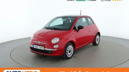 Röd Begagnad 2014 Fiat 500 Halvkombi | 73 000 kr (Marknadspris)