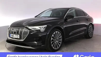 Svart Begagnad 2020 Audi e-tron Sportback Proline SUV | 314 990 kr (Marknadspris)