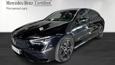 Svart (black) Begagnad 2024 Mercedes CLA250e Shooting Brake Advanced Plus Kombi | 399 900 kr (Marknadspris)