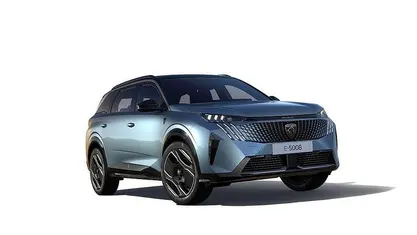 Ny Peugeot e-5008 GTi 2026 Blå ingaro SUV