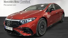 Röd Begagnad 2022 Mercedes EQS580 Advanced Plus Sedan | 899 900 kr