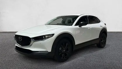Snowflake white pearl mica (25d) Ny 2025 Mazda CX-30 Homura-Line SUV | 360 500 kr (Marknadspris)