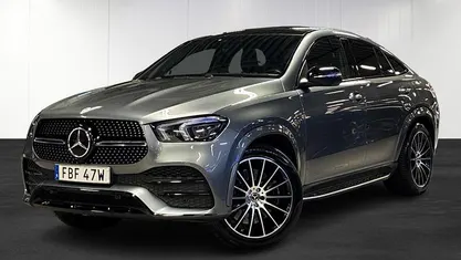 Svart Begagnad 2021 Mercedes GLE350 AMG Sportkupé | 649 900 kr (Marknadspris)