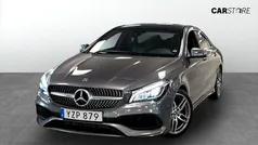 Grå Begagnad 2018 Mercedes CLA200 AMG Sportkupé | 234 900 kr (Marknadspris)