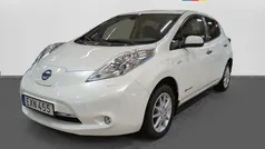 Vit Begagnad 2016 Nissan Leaf Halvkombi | 69 500 kr (Marknadspris)