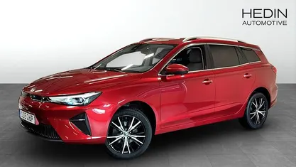 Röd (red) Begagnad 2022 MG MG5 EV Luxury Kombi | 209 900 kr (Marknadspris)