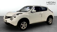 Vit (white) Begagnad 2019 Nissan Juke N-Connecta SUV | 144 900 kr (Marknadspris)