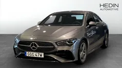 Grå Begagnad 2024 Mercedes CLA200 Advanced Plus Sportkupé | 429 900 kr (Dyr)