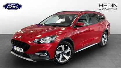 Begagnad Ford Focus Active 125 HK (91 kW) 2021 Röd Kombi