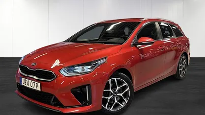 Begagnad Kia Ceed Sportswagon GT-Line 140 HK (102 kW) 2019 Röd Kombi