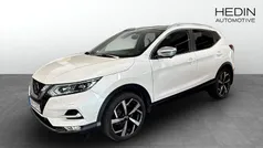 Vit (white) Begagnad 2019 Nissan Qashqai Tekna+ SUV | 164 900 kr (Bra pris)