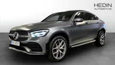 Grå (grey) Begagnad 2021 Mercedes GLC300e Sportkupé | 509 900 kr (Marknadspris)